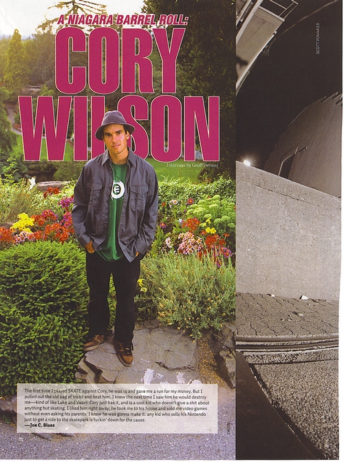 Cory’s first interview is out now in Concrete # 88