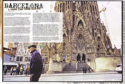 Sean, Cory and Geoff in Concrete #99 – Barcelona article