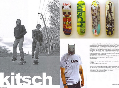 Kitsch write up in the Know Show Mag.