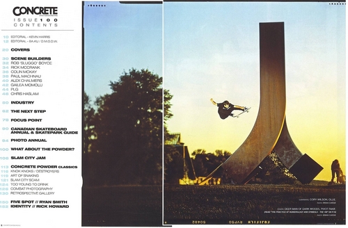 100th Issue of Concrete featuring Geoff and Cory is out now.