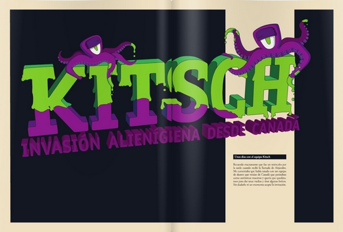 Kitsch Invasion article featured in Barcelona’s No Pro Model Magazine