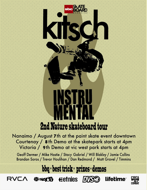 Kitsch and Instrumental present 2nd Nature Tour